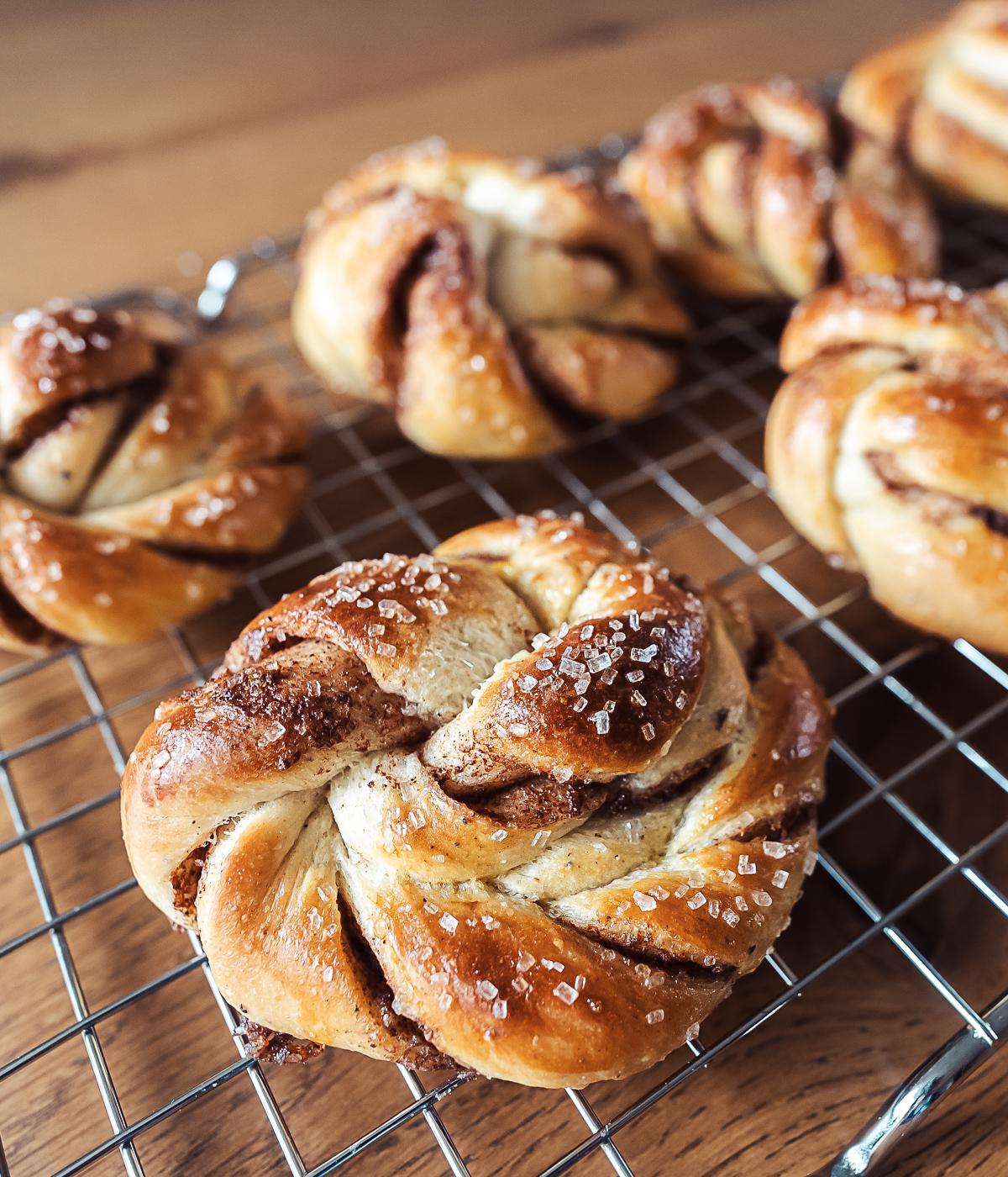 kanelsnurrer Norwegian cinnamon buns