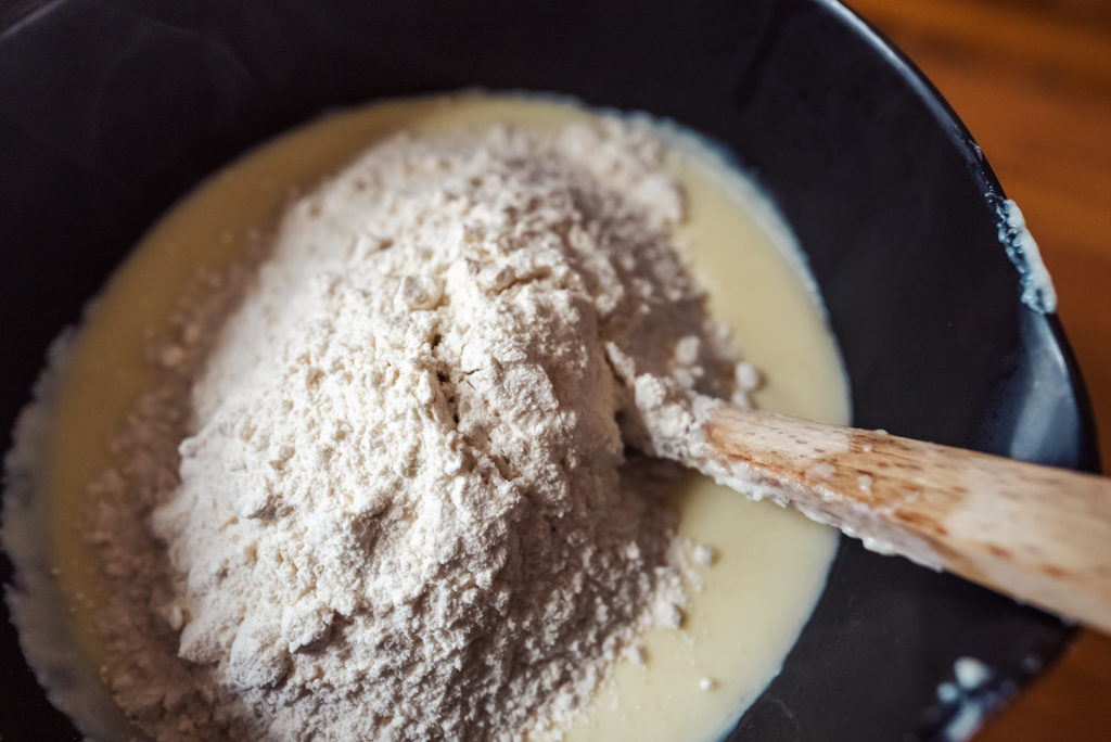 making Norwegian lefse