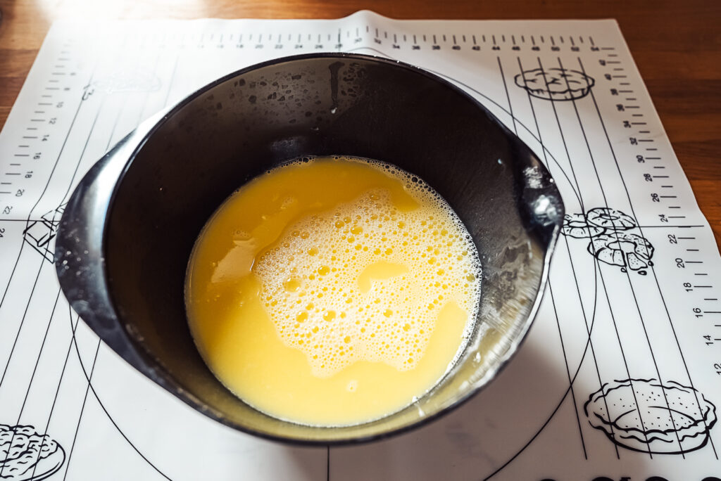 making kanelboller dough