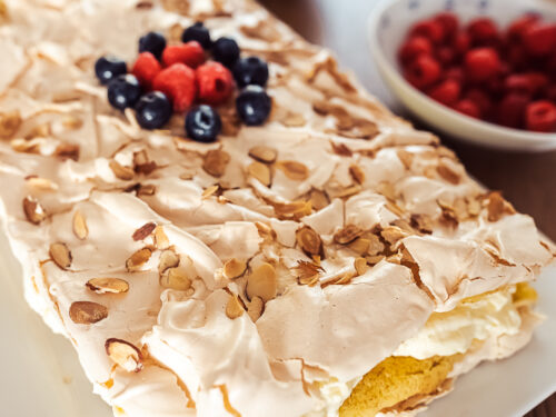 Kvæfjord Cake "Verdens Beste" (World's Best Cake)