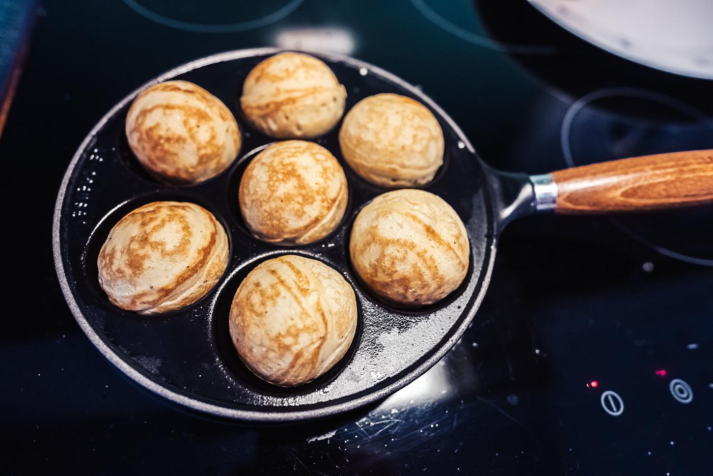 Æbleskiver (Danish Pancake Balls) Scandinavian Cookbook