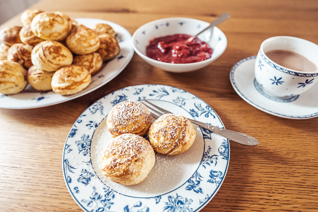 Aebleskiver (Danish Pancake Balls) - The Daring Gourmet