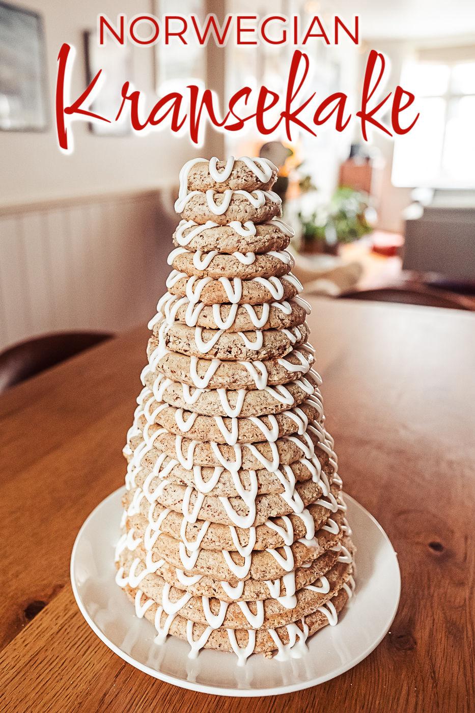 Classic Norwegian Kransekake - Scandinavian Cookbook