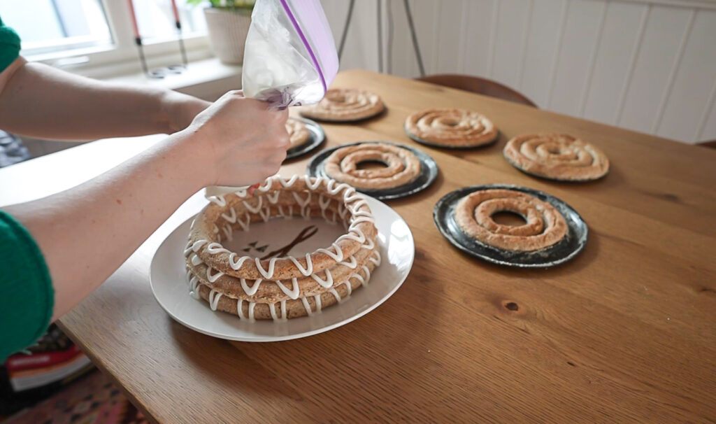 Kransekake (Norwegian Almond Ring Cake) Recipe