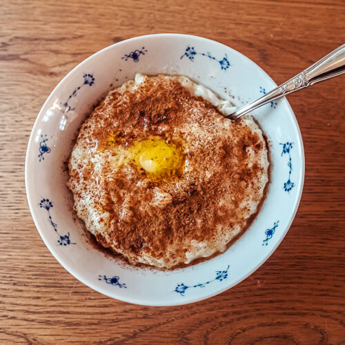 risgrøt Norwegian rice porridge