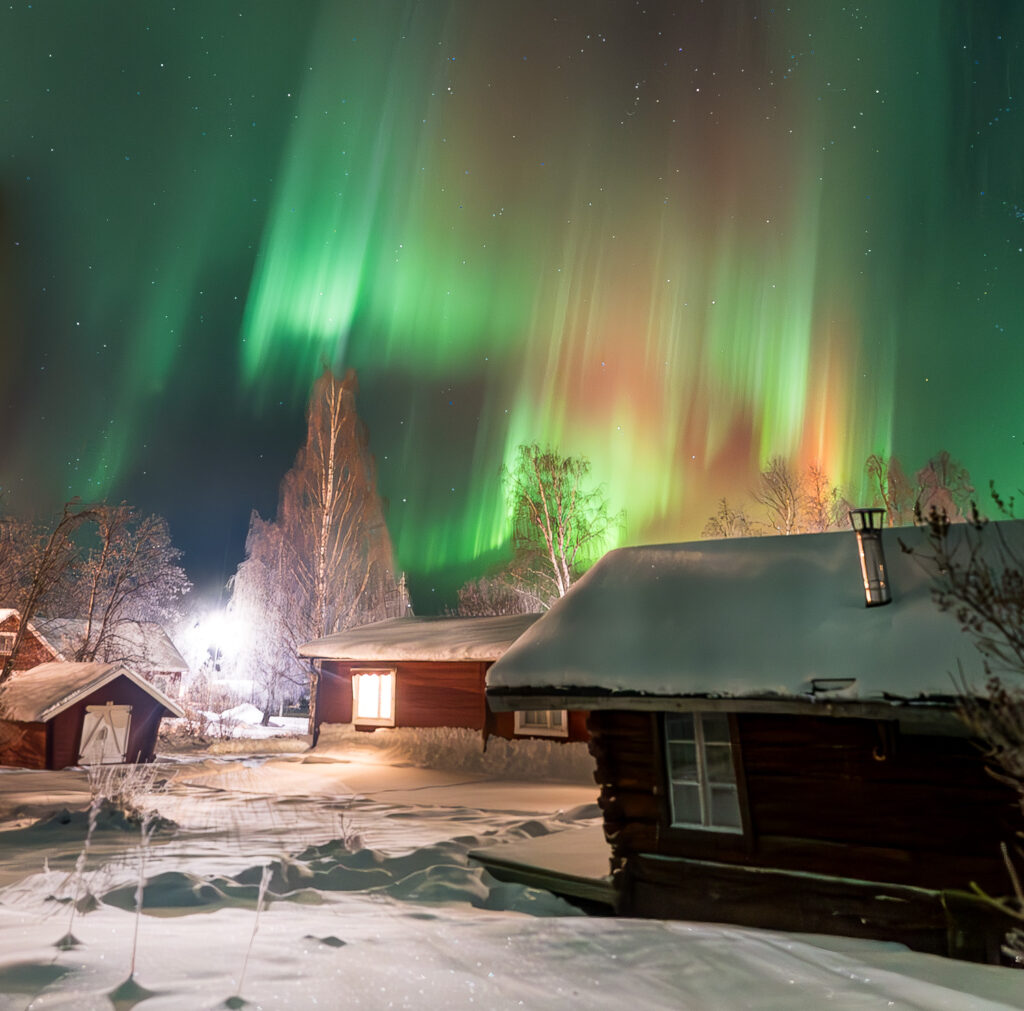 Northern Lights in Sweden