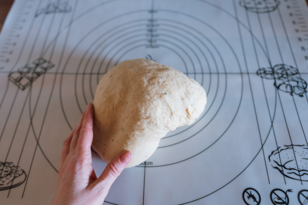 Scandinavian almond bun dough